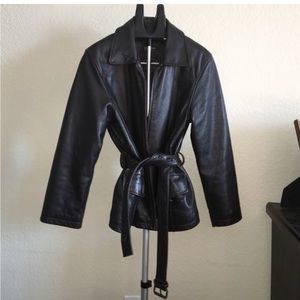 very nice Leather winter coat